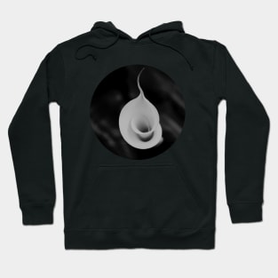 Calla Lily Flower Unfolding Hoodie